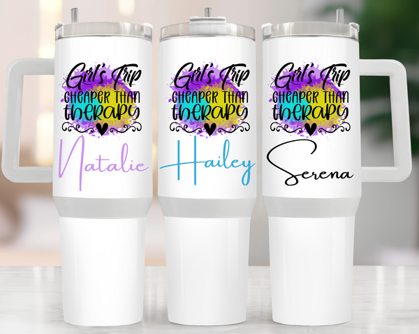 Girls Trip 40oz Tumbler - Bridesmaid Gifts Boutique