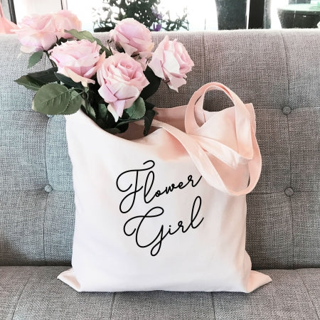 Flower discount girl tote
