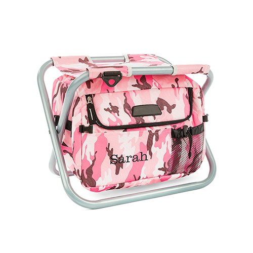 Unique Bridemaid Gift- Pink Personalized Cooler Chair - Unique Bridesmaid  Gifts - Bridesmaid Gifts Boutique