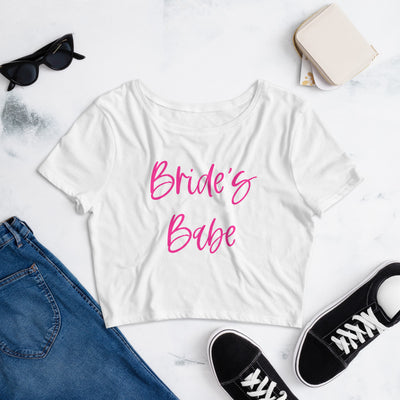 Bride's Babe Crop Top