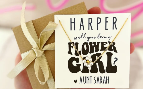 The importance of thanking your flower girl