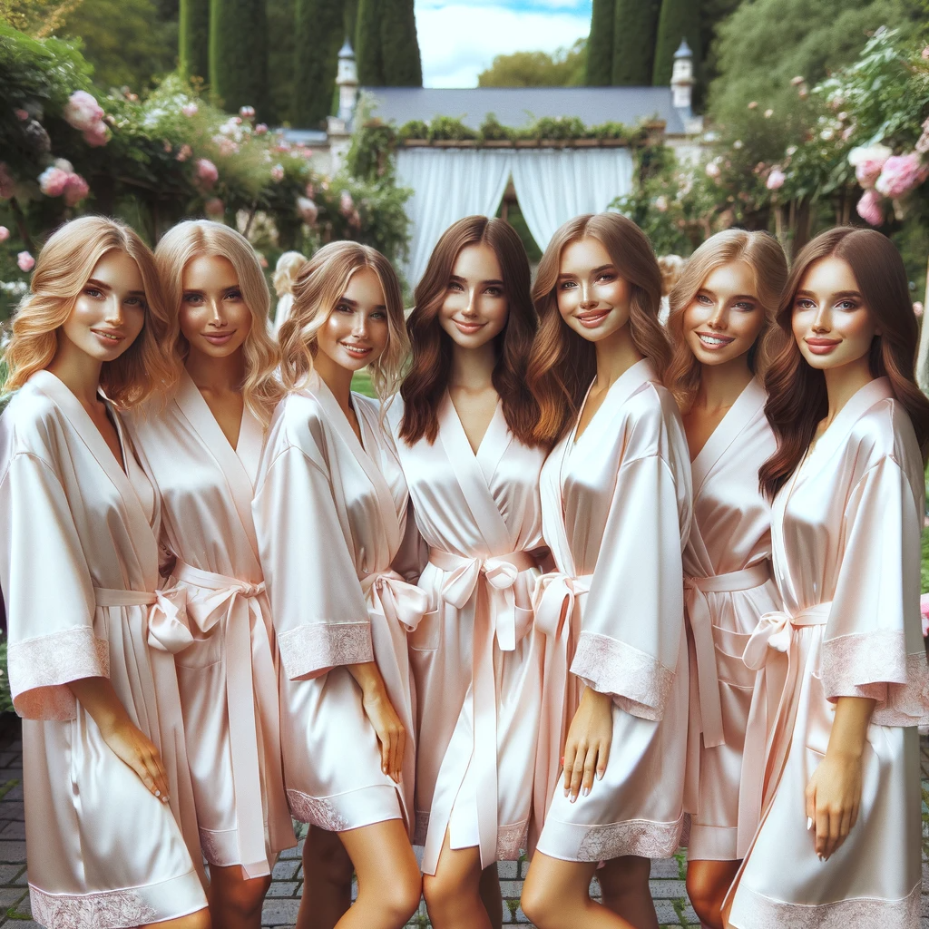 How to Match Bridesmaid Robes with Your Wedding Colors