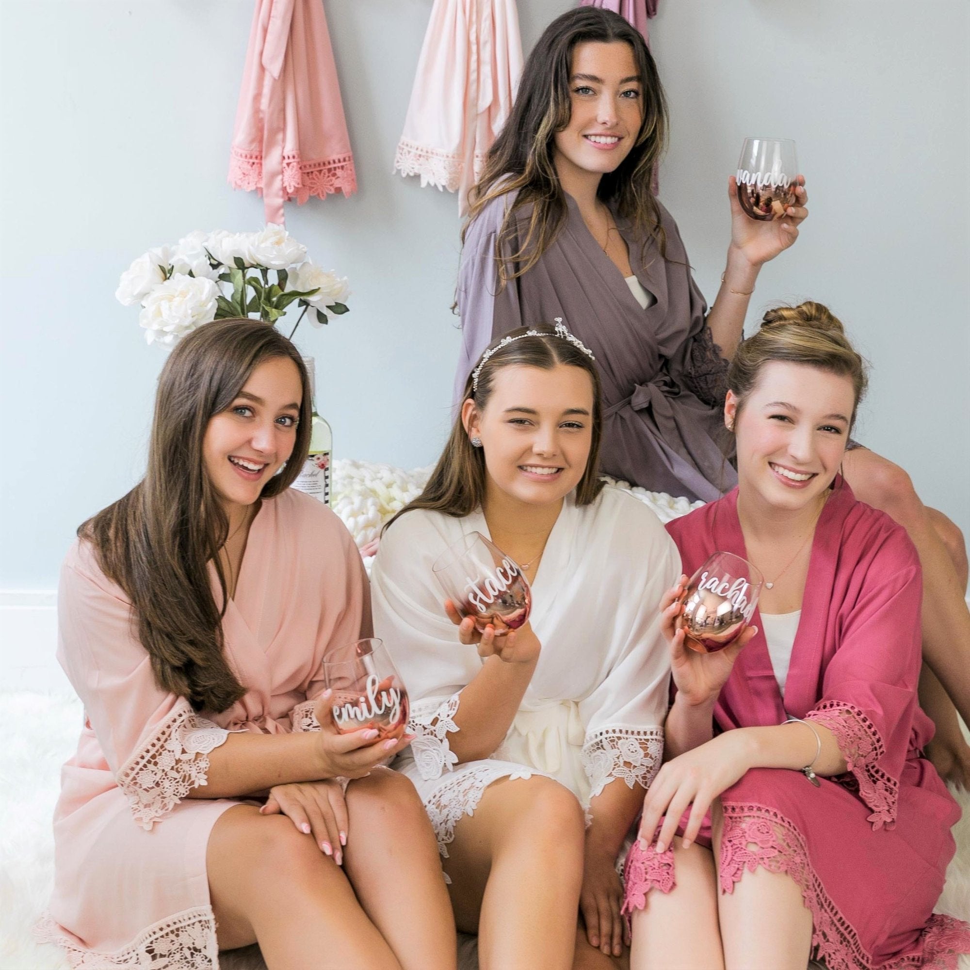 Cute Getting Ready Outfits for Your Bridesmaids