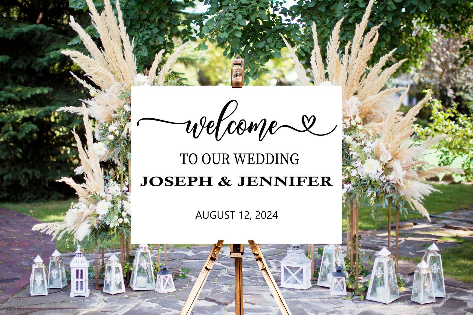 Personalized Wedding Signs & Welcome Signage