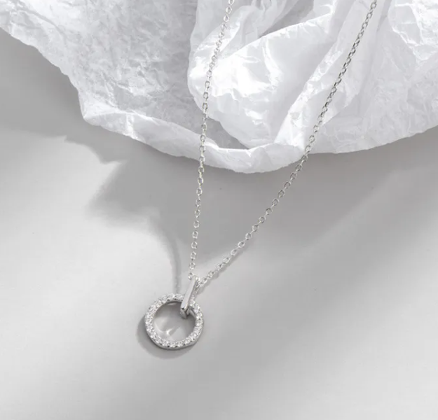 Flower Girl Everlasting Pendant Necklace