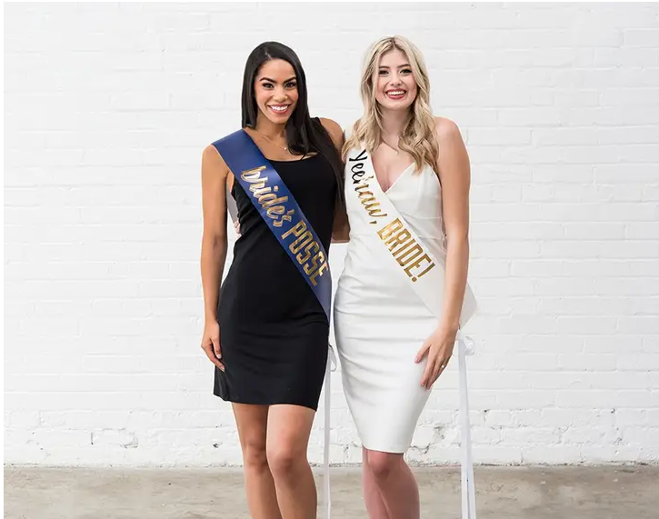 Paper Bachelorette Party Sash - Country Girl