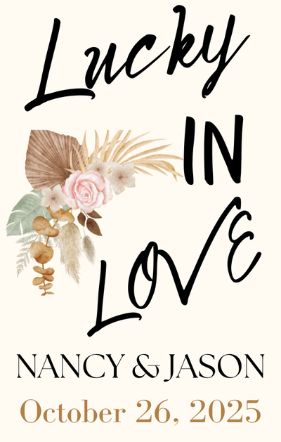 Lucky in Love Playing Card Favors
