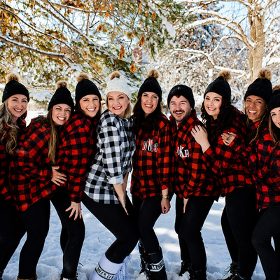 Flannel Bridal Party Shirts