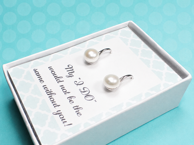 Freshwater Bridal Pearl Earrings