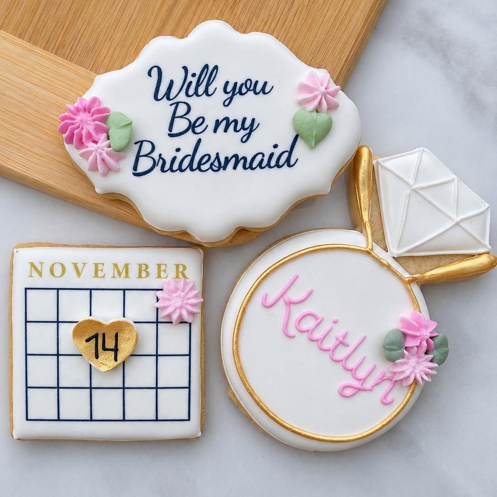 My Sweet Proposal Cookies