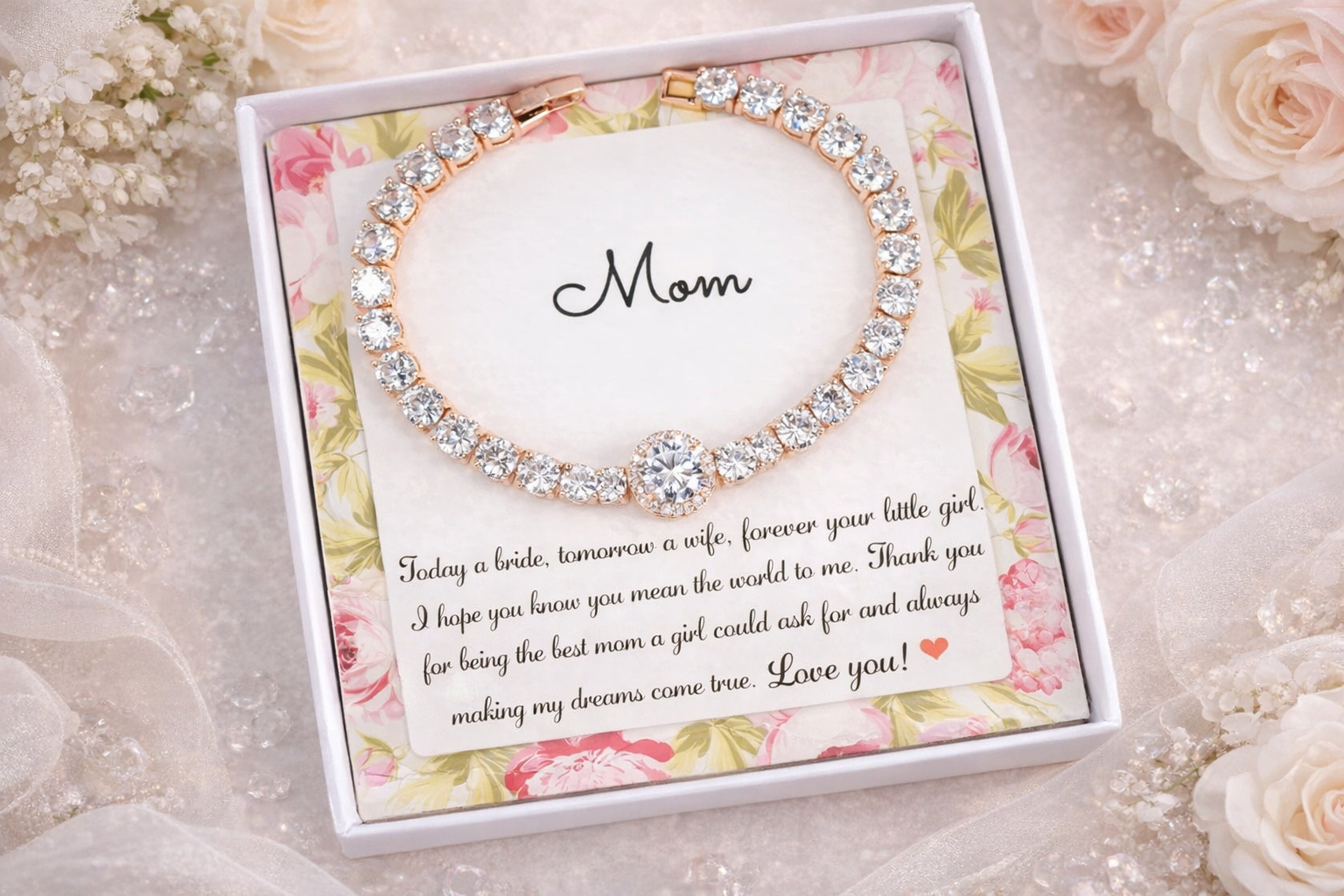 Mother of Bride/Groom Elegant Bracelet