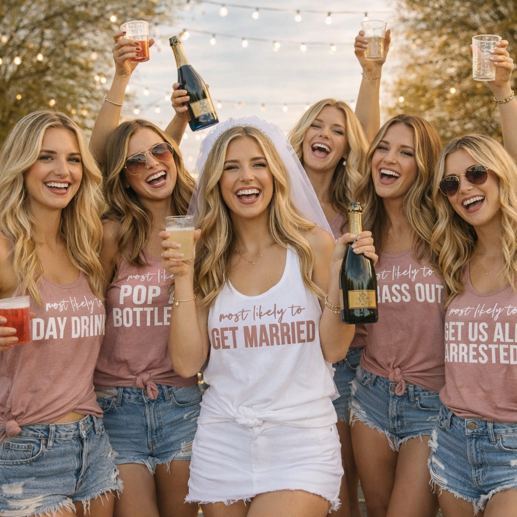 Most Likely To Bach Tank Tops