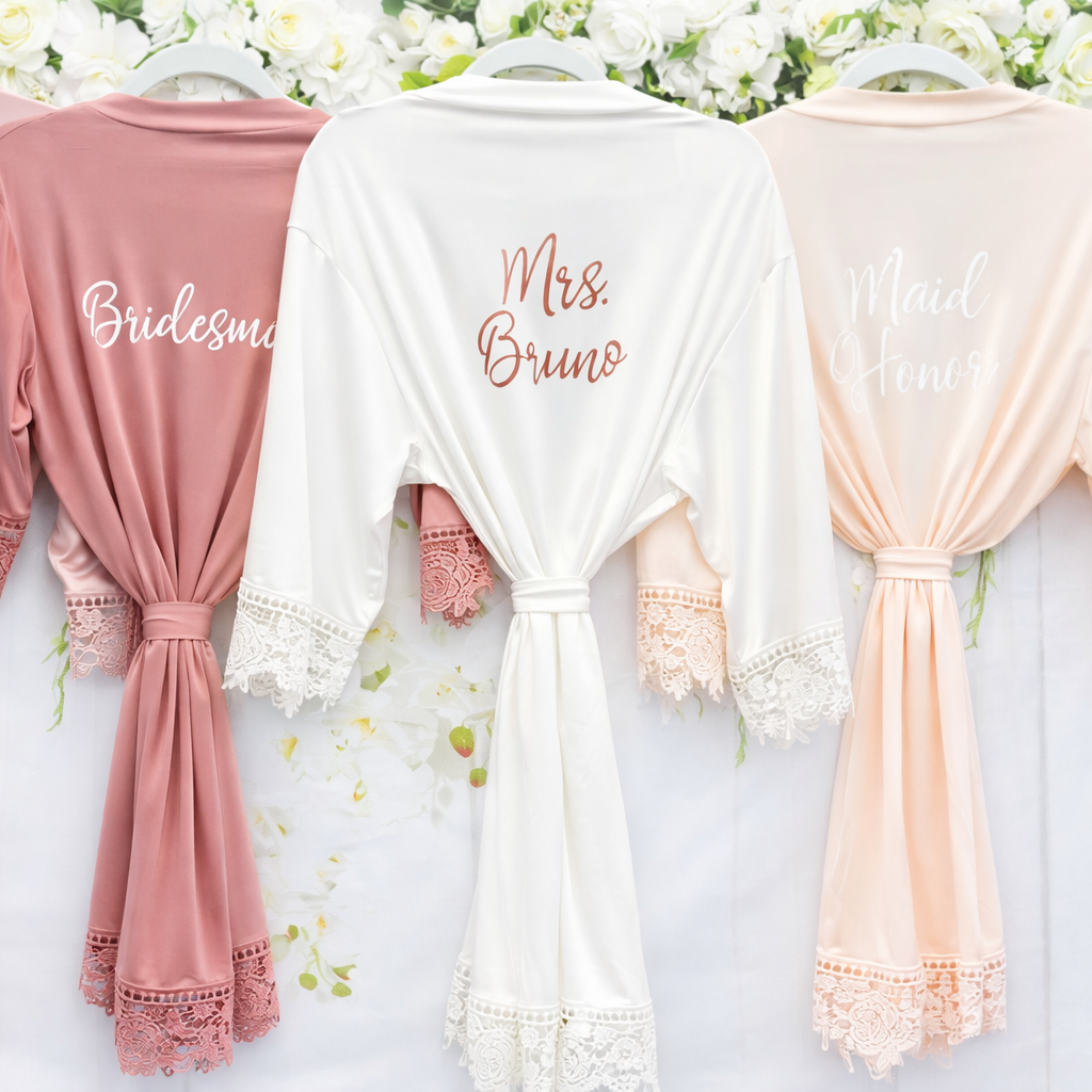 Bridal Lace Robe