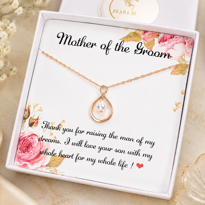 Infinity Necklace for Mother of Bride/Groom