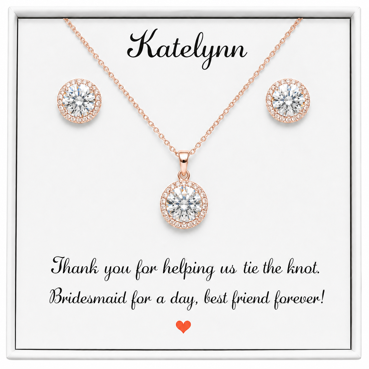 Forever & Always Jewelry Set