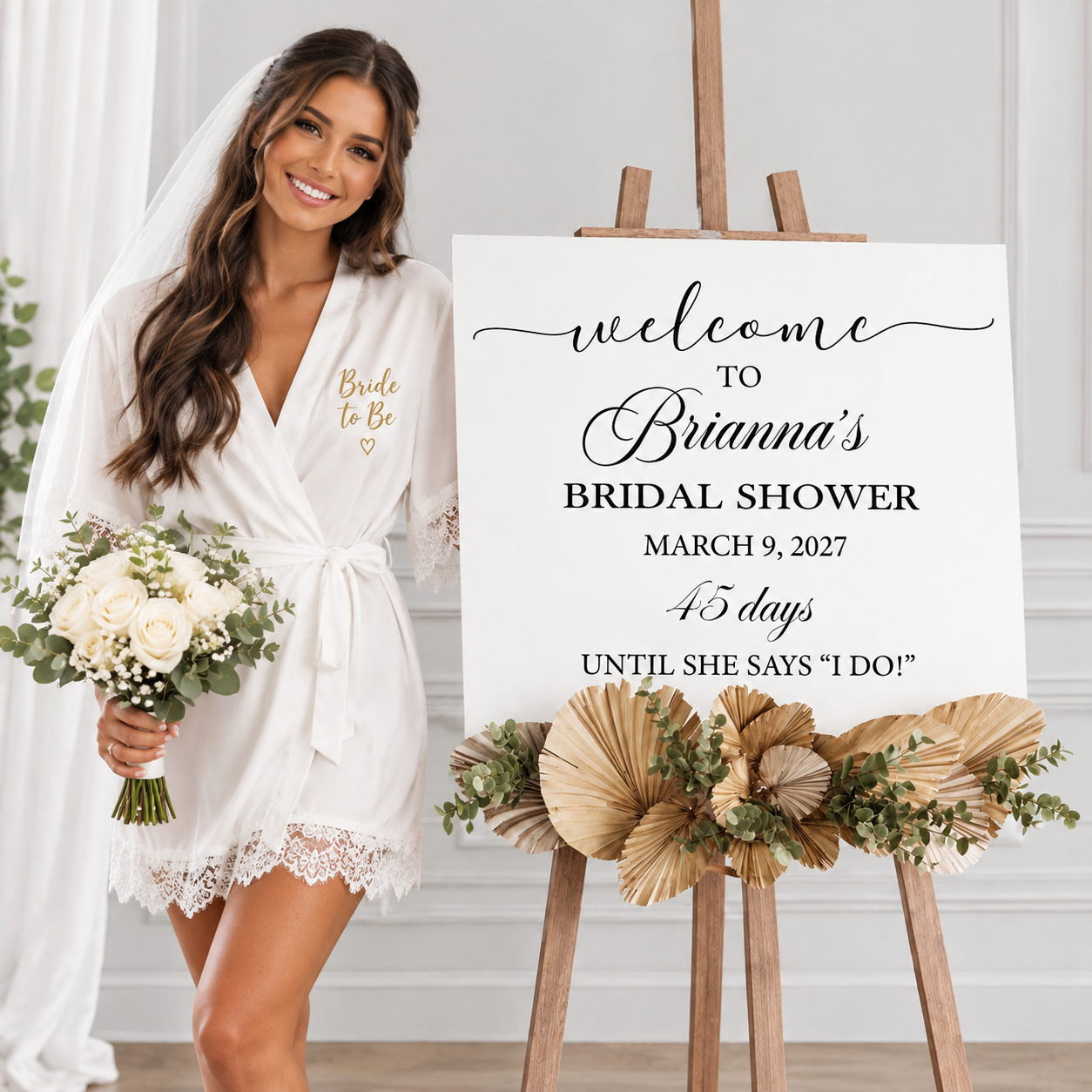 Bridal Shower Welcome sign