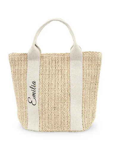 Flower girl Woven Tote