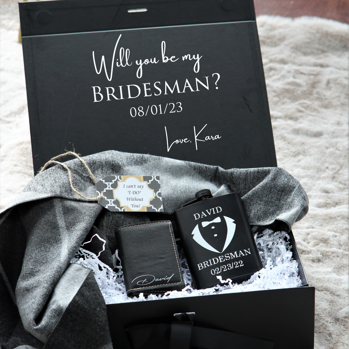 Bridesman Proposal Gift Box