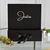 Minimalist Black Gift Box for Him