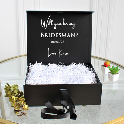 Bridesman Proposal Gift Box