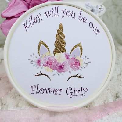 Flower Girl Unicorn Proposal