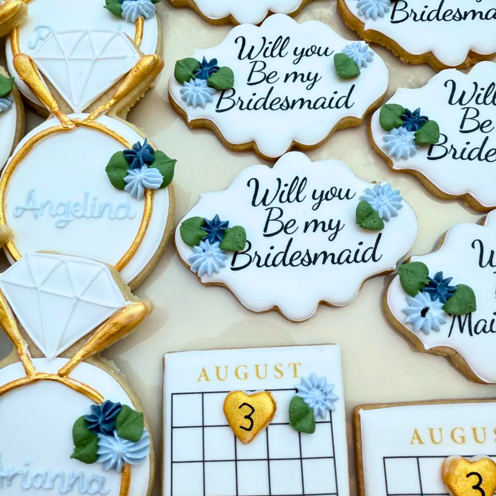 Bridesmaid Cookie Proposal