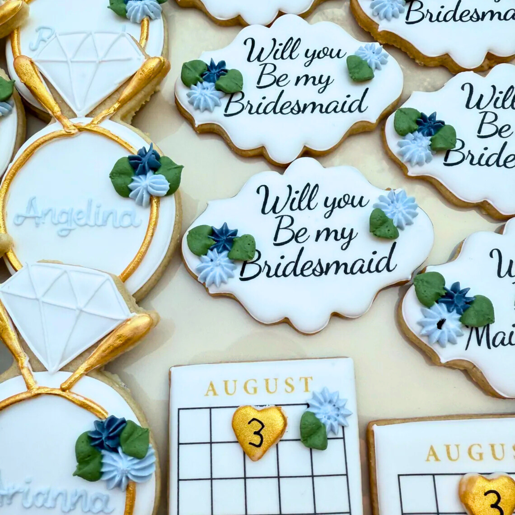 Bridesmaid Cookie Proposal