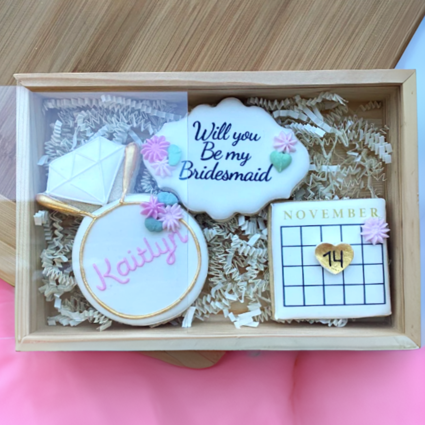 My Sweet Proposal Cookies