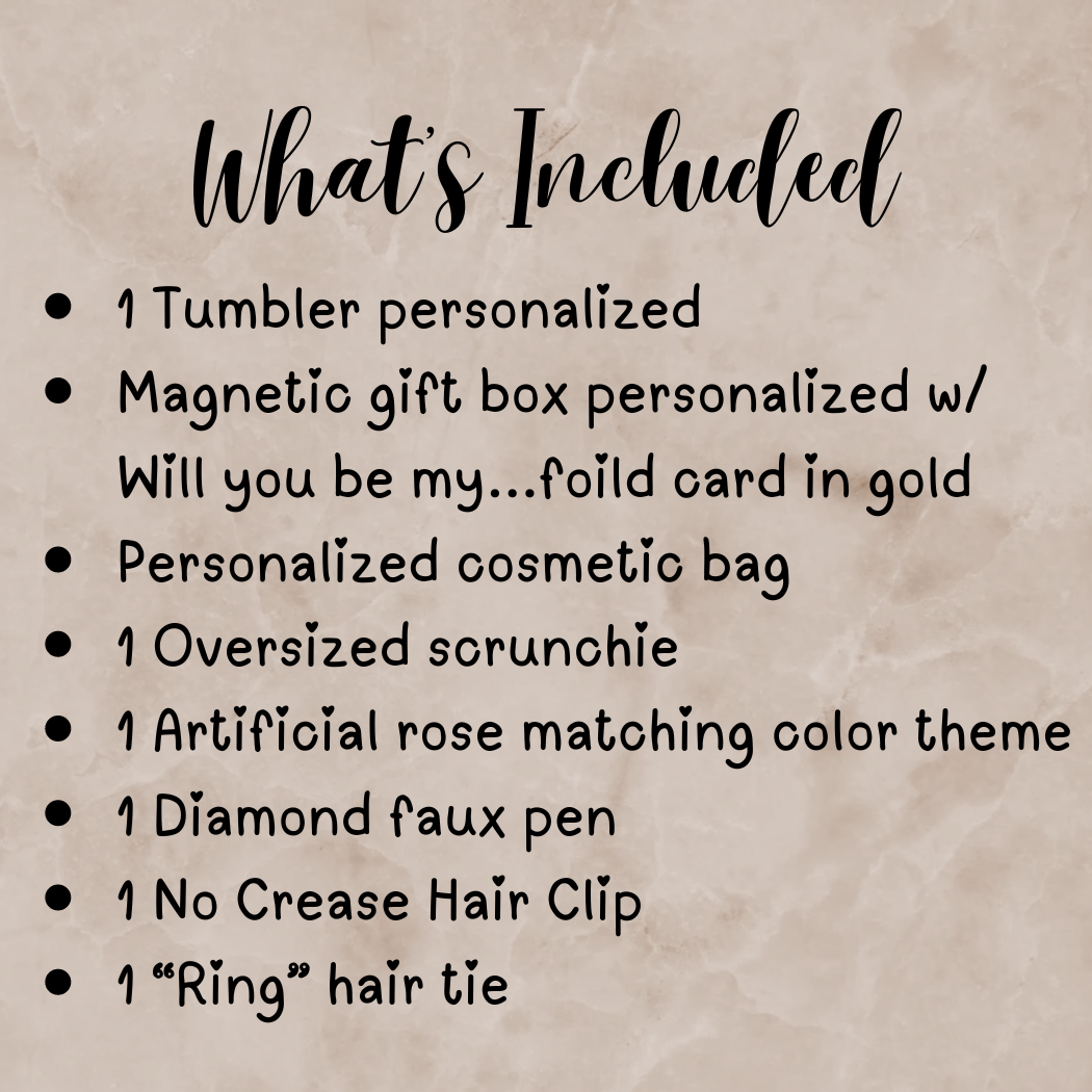 Chic Boutique Proposal Box