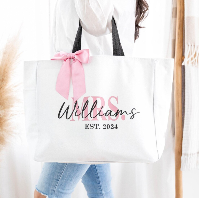 Personalized Bride Bag