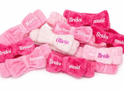 Soft Spa Headband forBridal Party
