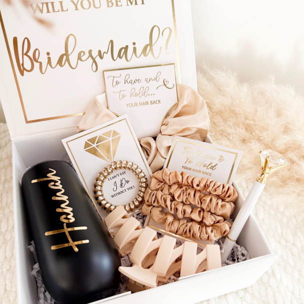 The Mini Chic Bridesmaid Proposal Box Bridesmaid Gifts Boutique