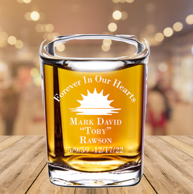 Funeral Shot Glass