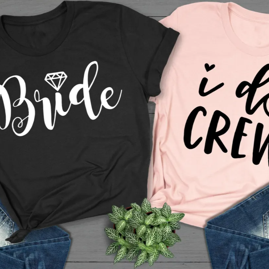 I Do Crew" Bridesmaid T-Shirts