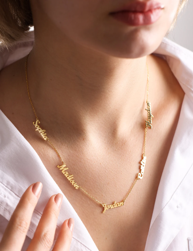 Family Name Necklace