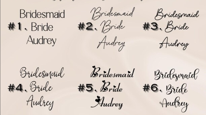 Bridal Party Jersey Sleepshirts