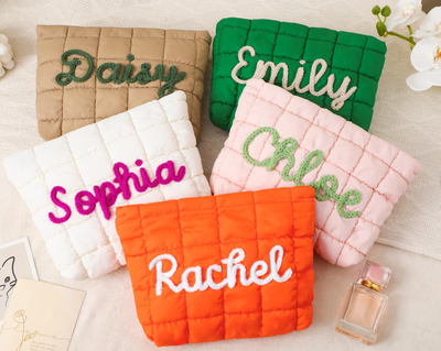 Puffer Clutch Handbag