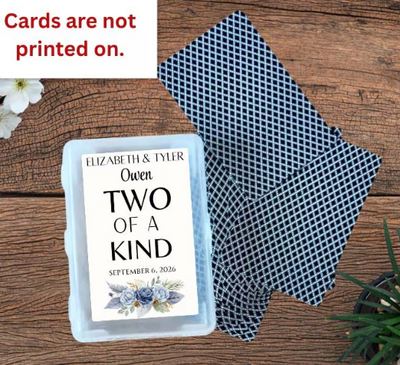 All in a Deck Playing Card Favors