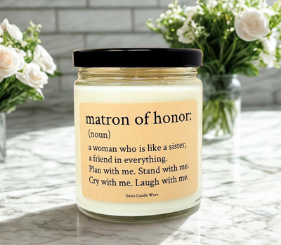 Wedding Party Mini Candle