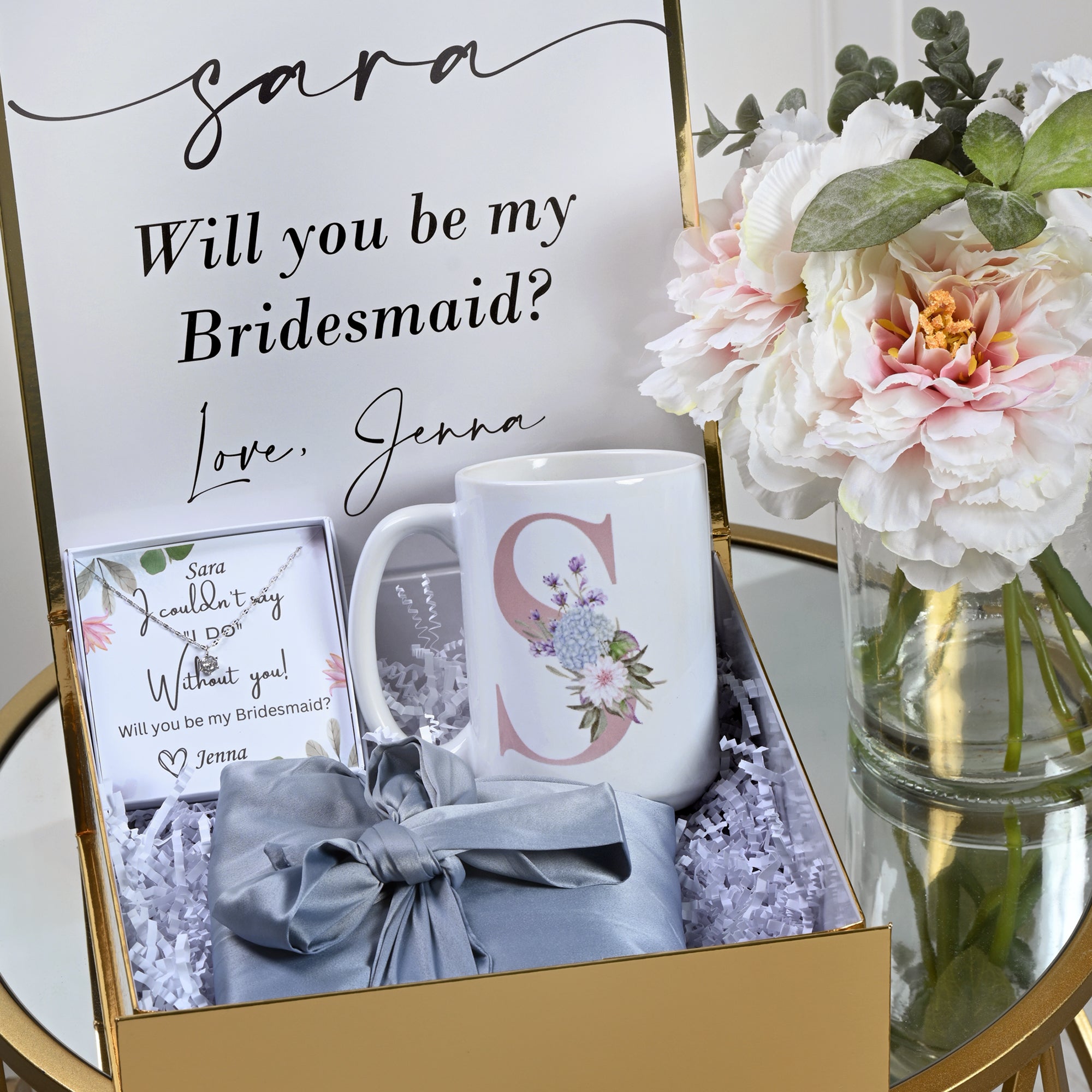 Bridesmaid Proposal with Mug