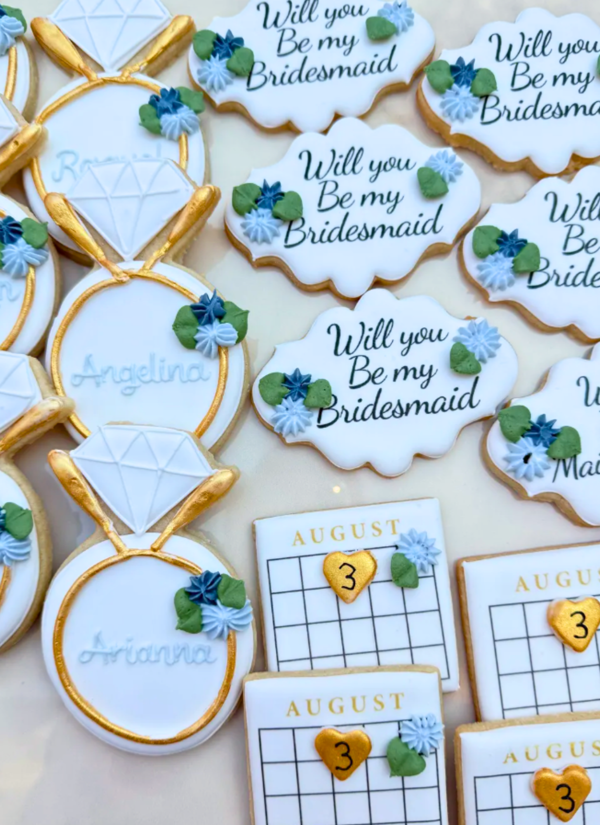 Bridesmaid Cookie Proposal