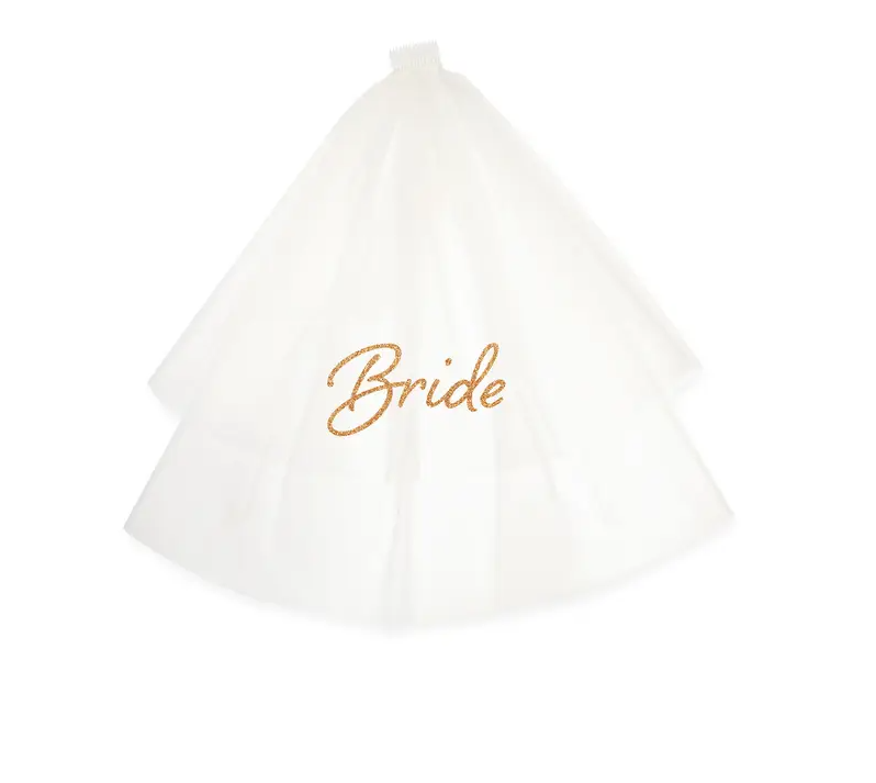 Brides's Bachelorette Party Bridal Veil