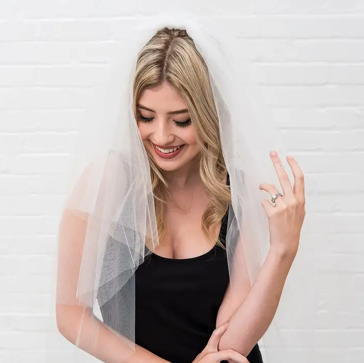 Brides's Bachelorette Party Bridal Veil