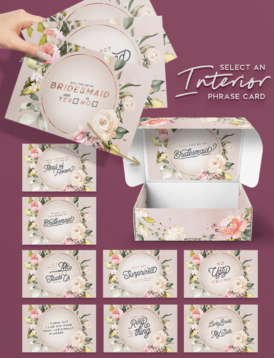 Floral Spa Bridal Party Box