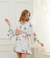 Ruffled Floral Robes