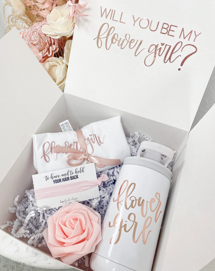 Pretty Petal Proposal Box