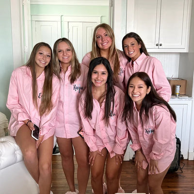 Bridesmaid Oxford  Button Down Shirt