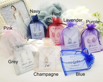 Krystals Teardrop Earring