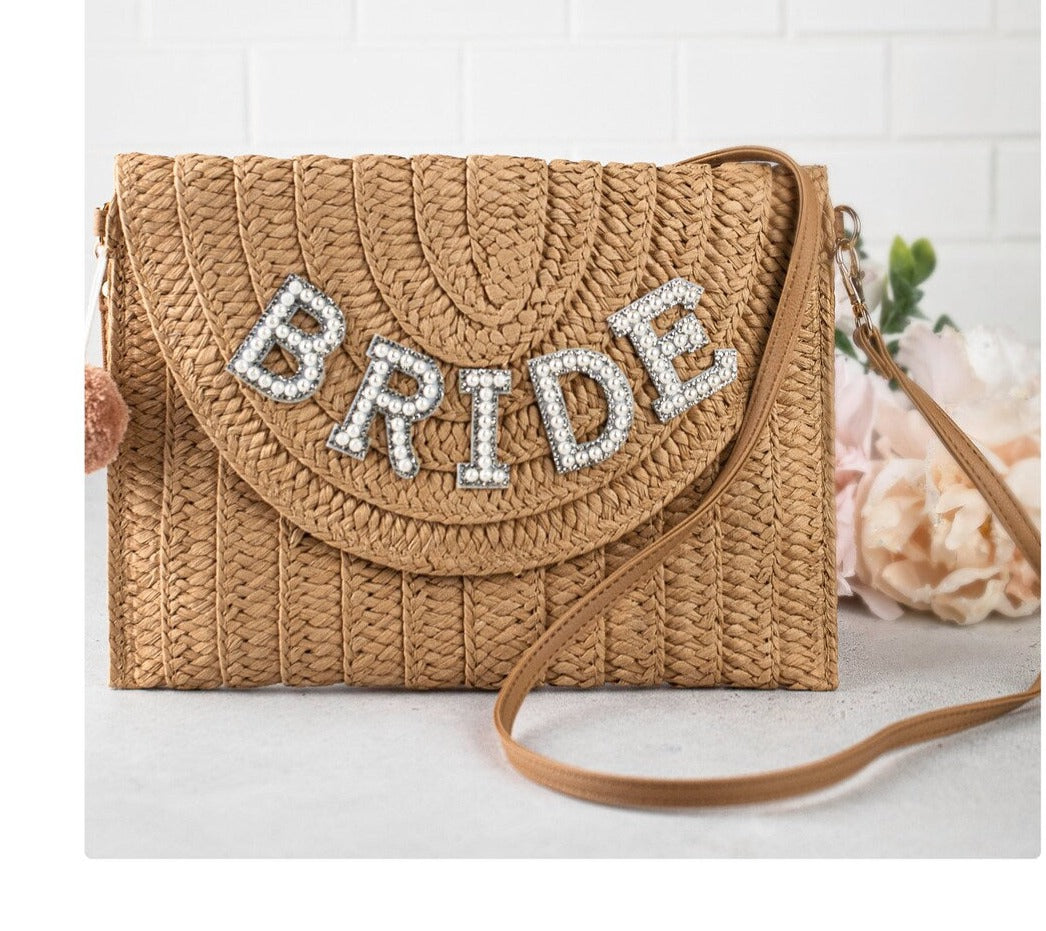 Bride Straw Purse