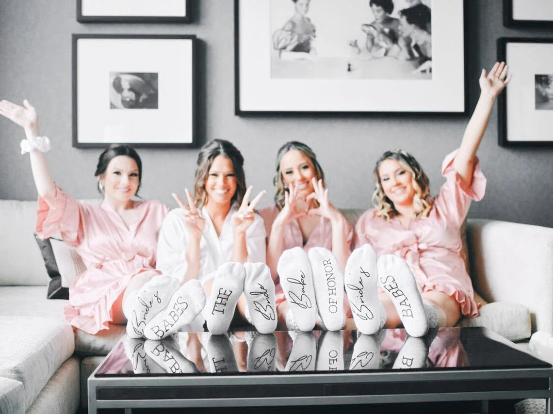 Bridal Babe Slouch Socks